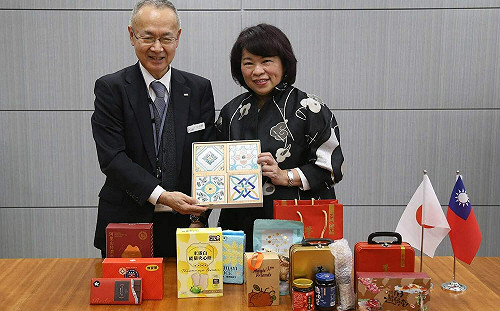 疫後重啟合作 黃敏惠拜會日本旅行社長小谷野悅光