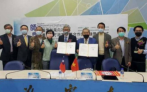 高師大攜手台越企業家推動「師資典範」計畫  培育人才造福越南生
