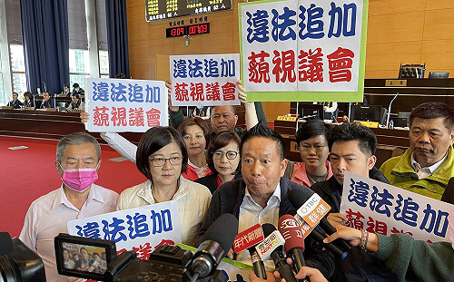 中市府撒幣追加3.5億預算 綠營痛批「藐視議會」