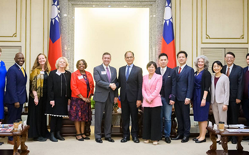 接見ASDC訪團　游錫堃盼台美邦誼能更鞏固