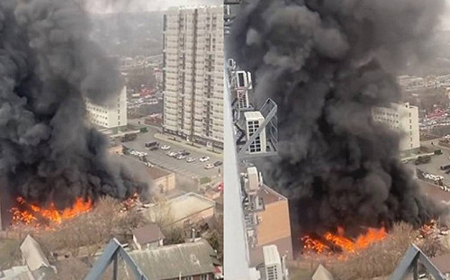 (影)俄羅斯聯邦安全局邊防大樓爆炸釀1死2傷! 當局：｢電線短路｣引起