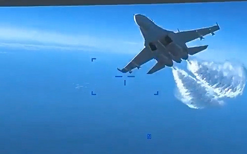 美國示弱要繞道？「黑海墜機」後 無人機將遠離克里米亞和黑海東部空域