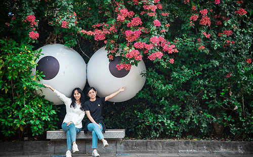 EyE在新北中港小彩蛋  「睛」彩光雕展倒數6天　