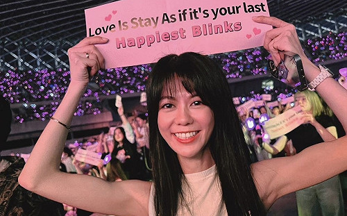 化身迷妹參加BLACKPINK演唱會！白癡公主讚嘆：連頭髮都在表演