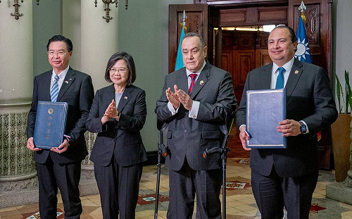 上任後首次 瓜國總統賈麥岱24日率團訪台四天