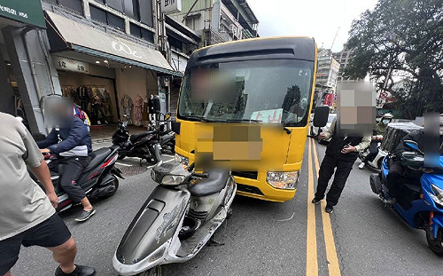 公車司機喝藥酒釀車禍  警方：酒測值超標送辦