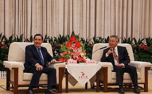 馬英九會湖南書記：兩岸人民敵意上升 民間與學生交流刻不容緩