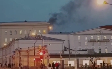 繼聖彼得堡爆炸案後 俄國防部突然冒出濃煙 官方未證實是否恐攻