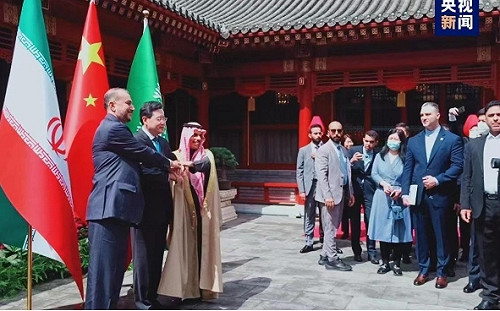 中國成功把手伸入中東! 時隔7年 伊朗、沙烏地外長北京正式會晤