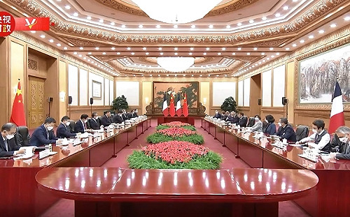 習近平：願與法共同呼籲政治解決烏克蘭危機 馬克宏強調不與北京脫勾