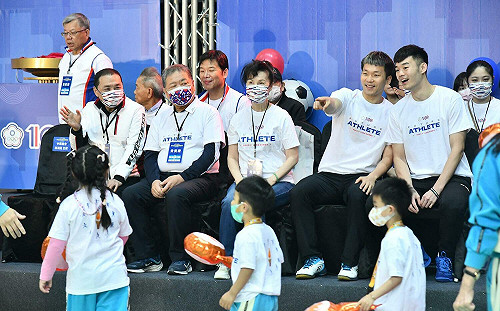奧會小小英雄運動會  侯友宜盼孩子們開心快樂享受運動