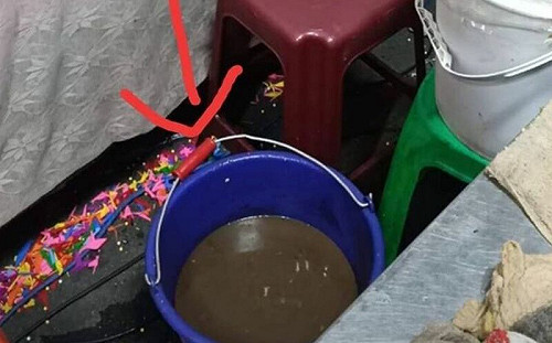 大慶夜市吃牛排！遭爆髒水狂洗鐵盤