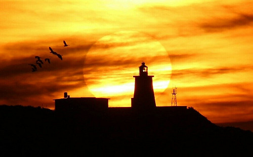 最美「極北燈塔懸日」登場！富貴角燈塔即日起提早開燈