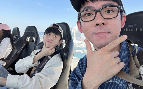 挑戰十五層樓懸空吃飯！阿滴手狂抖：自虐之旅