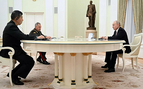 還敢說保持中立? 美軍致電北京遭已讀不回 中國防長卻現身莫斯科