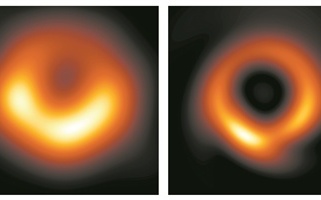 「橙色甜甜圈」! 人類首張黑洞照片更新 全解析度M87黑洞圖像生成 
