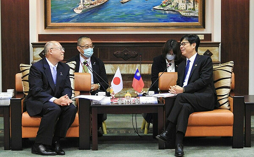 日台交流協會高雄新所長拜會陳其邁暢談經貿、觀光交流
