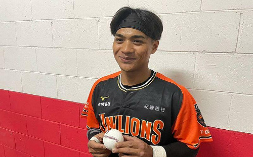 邱智呈生涯首轟出爐！自認不容易