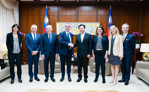 法國國民議會友台小組拜會外交部 再次傳達馬克宏支持維護台海現狀訊息