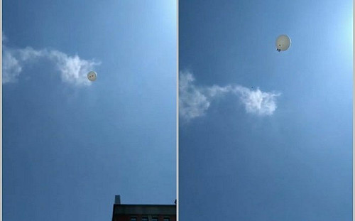 反制中國？民眾反映目擊「不明氣球」 國防部：氣象局長期合作施放