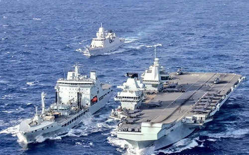 英國考慮在印太永久部署護衛艦 英媒 : 防止中國侵台是主因