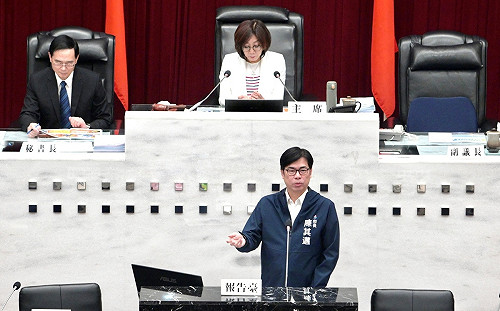 施政報告強調府會合作 陳其邁：讓高雄起飛邁向全世界