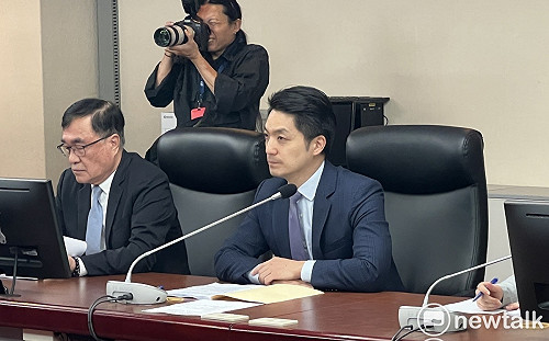 蔣萬安拜會 民眾黨團開罵發言體系放火、邏輯死亡 