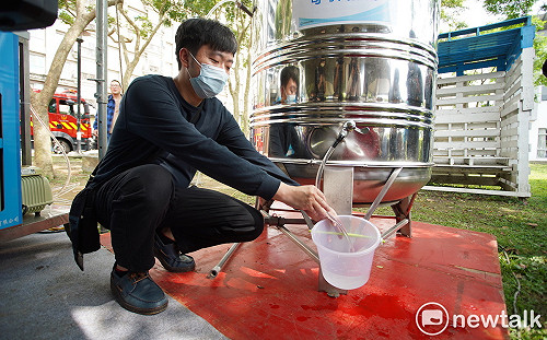 因應缺水危機 桃市備用水井取水演練