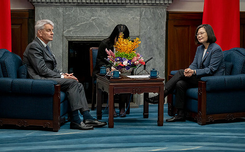 創台法交流新紀錄！蔡英文：盼持續提升雙邊關係