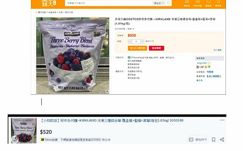 好市多莓果驗出A肝病毒！消基會：食藥署未發出警訊 有電商還在賣