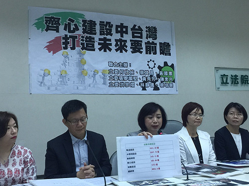 綠委爆料　江啟臣、顏寬恆也曾連署前瞻還加碼