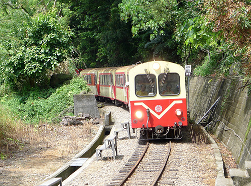 今年第4次！阿里山小火車再傳出軌