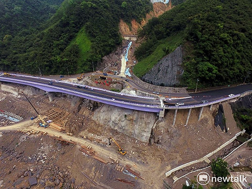 員林石笱排水護岸塌200公尺 彰化縣府搶修