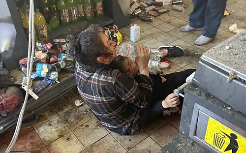 (影) 俄空襲造成烏平民重大死傷！ 赫爾松、基輔遭重創 澤連斯基發文痛批