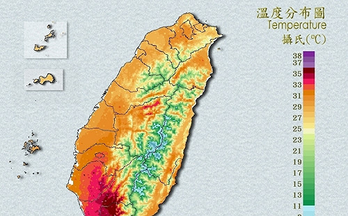 7縣市高溫特報飆38度！鄭明典示警：南部山區會很熱