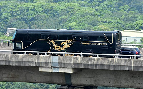 路上目擊「黑色獨角獸」遊覽車！驚人價碼曝