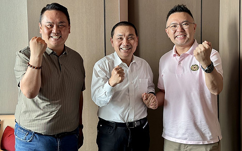 感謝侯友宜、蔣萬安協調 張斯綱拚立委 : 國會過半 關鍵一席在北投士林