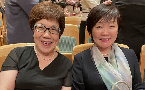 國家交響樂團日本演出 李安妮、安倍晉三夫人喜相逢