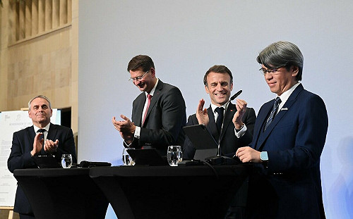 輝能赴法國打造超級電池廠 馬克宏特別介紹：來自台灣 