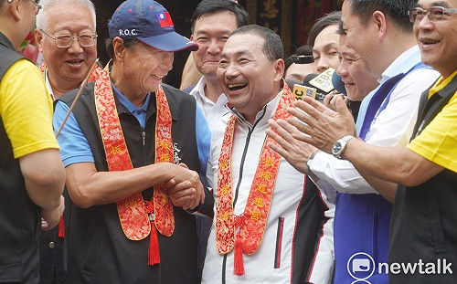 張榮味堅定挺郭不給面子 侯友宜：張給了建議會仔細聆聽 