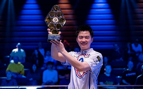 柯秉逸世界花式撞球大師賽奪冠  台灣第一人