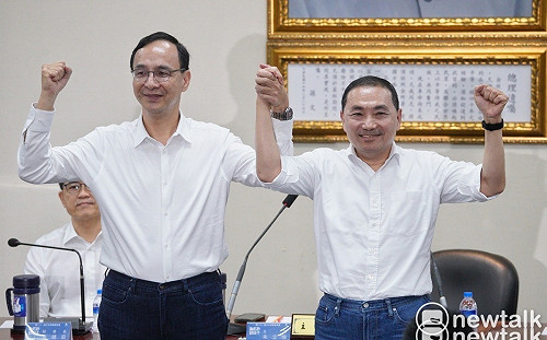 宣布徵召侯友宜選總統 朱立倫謝郭董：是藍軍最重要的領袖之一