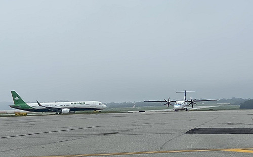 金門濃霧籠罩！機場航班全取消 千名遊客受影響