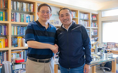 邀管中閔任國政智囊團總召？侯友宜：沒談任何職位關係     