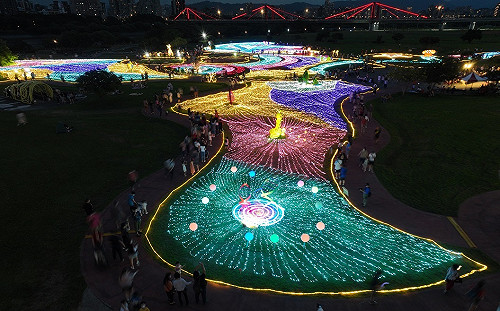 新北河濱蝶戀季展至6/11 快把握機會來欣賞盛夏夜景 