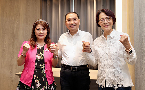 侯友宜整合左楠初選  陳玫娟宣布撤回申訴全力支持李眉蓁