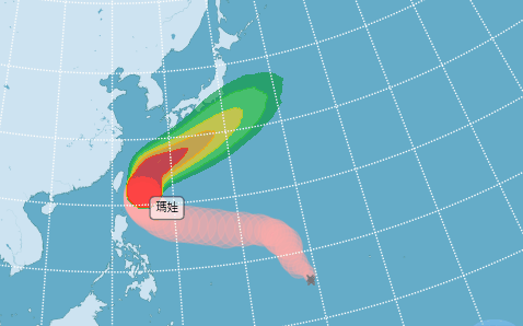瑪娃北上遠離解除海警！氣象局：北部山區仍防大雨