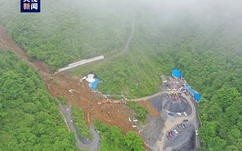 19人慘遭活埋罹難! 四川樂山大走山壓到礦井平台 搜救行動已結束