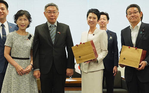 讚柯文哲「相信會是好領導人」 蓮舫談台美選舉：中國恐加劇施壓日本