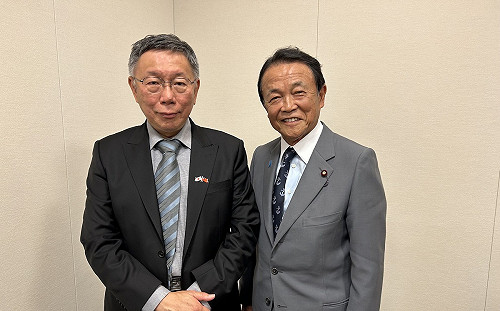 誤稱麻生太郎「安倍派」 柯文哲坦言：講話沒辦法百分之百講對 